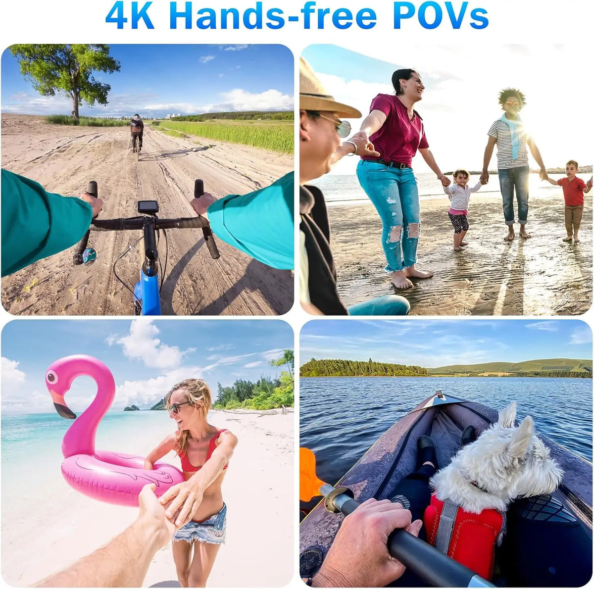 Mini Action Camera, Wearable Recording Camera, 4K Ultra-high Definition Video Quality, Waterproof Design