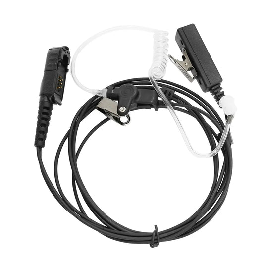 Walkie Talkie 2-Wire Mic Headset Earpiece For XPR3500 XPR3300 XPR3300E DP2400 DP2600 Two Way Radio Earphone