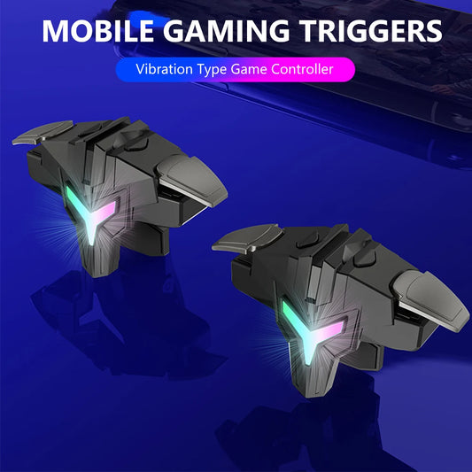 A1 Mobile Game Trigger for PUBG Phone Gaming Controller Gamepad Joystick Aim Shooting Triggers 4 Finger for PUBG Mobile Phone