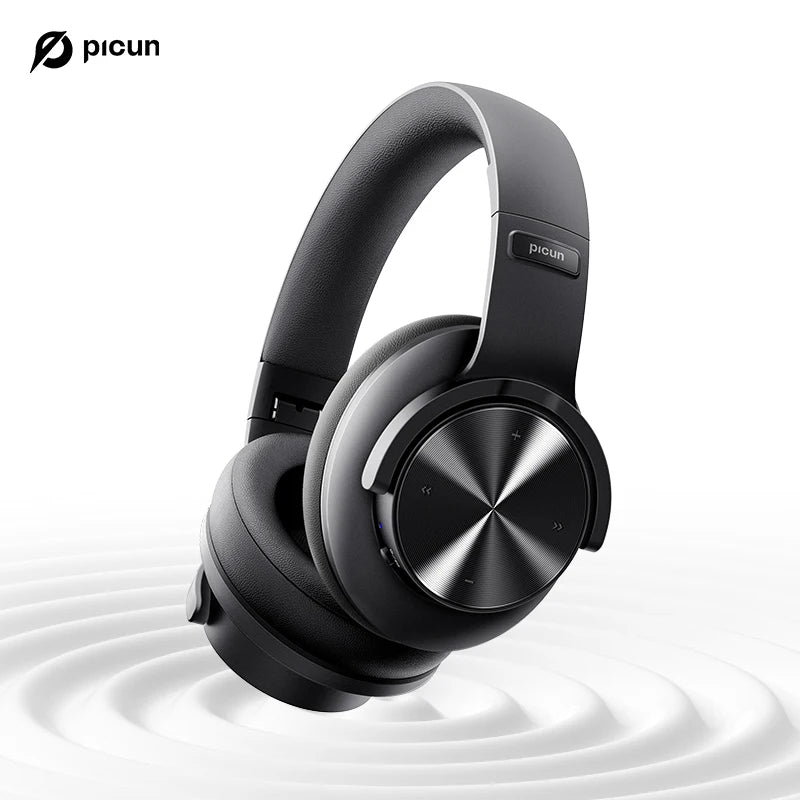 Auriculares Bluetooth Picun B8, 120 horas de reproducción, auriculares inalámbricos Bluetooth, 3 modos de ecualización, baja latencia, llamadas manos libres, auriculares circumaurales