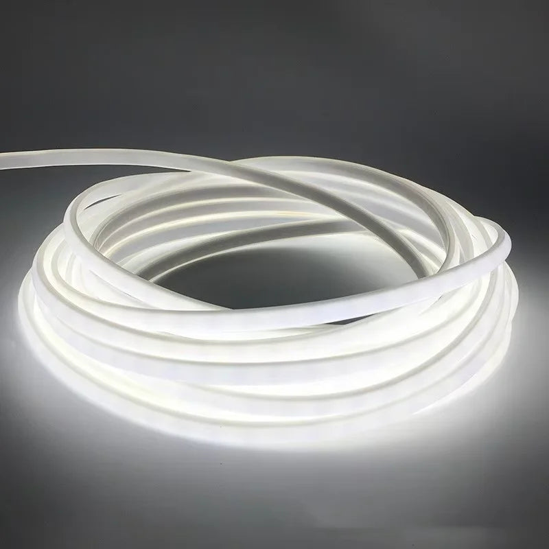 220V COB Led Strip Light 288 Leds/M Super Bright Flexible Tape EU Power Plug Waterproof 1-10M for Outdoor Home Lighting Decor