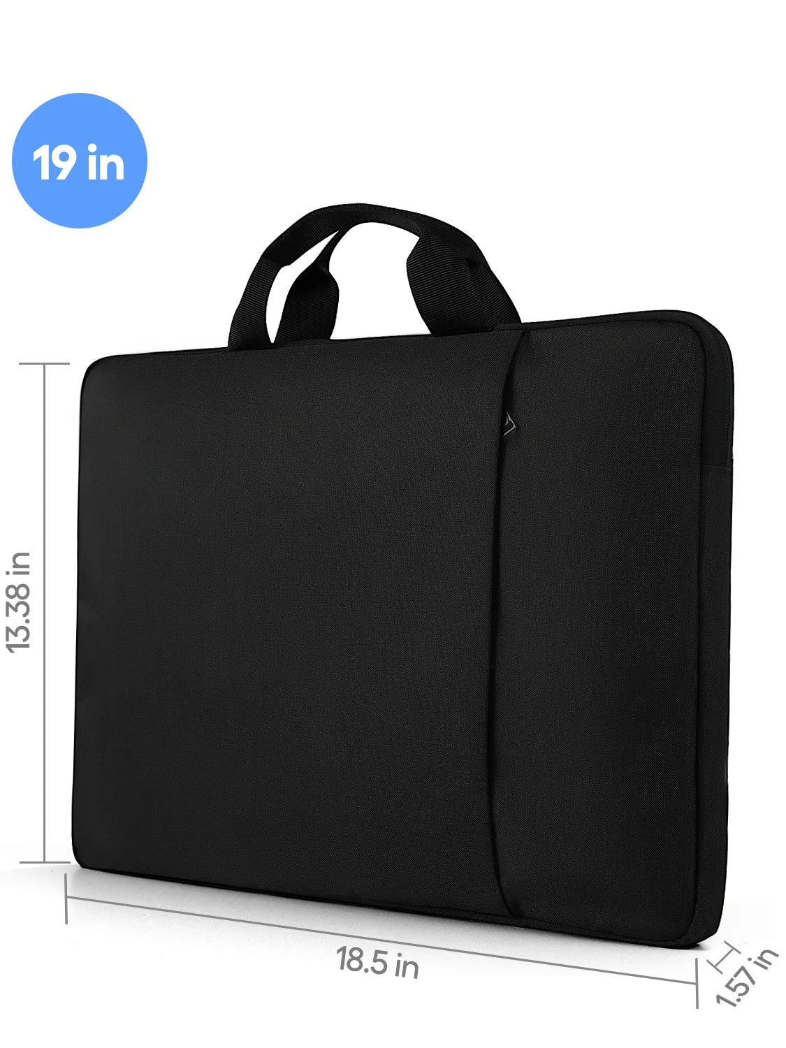 EVICIV Funda para portátil de 22 pulgadas Bolsa de almacenamiento Funda portátil para ordenador con bolsillo y cremallera para portátil con monitor de 22"