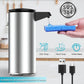 Dispensador automático de jabón AIKE con carga USB, dispensador sin contacto de acero inoxidable para detergente de cocina y jabón de manos para el baño