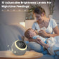 White Noise Sound Machine with 25 Relaxing Sounds, 7 Gentle Alarm Tones, Adjustable Volume Levels and Timer Function