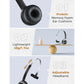 1/2 Pack Auriculares Mpow M5 Bluetooth V5.0 inalámbricos para camioneros, con micrófono y llamadas manos libres, para centros de atención telefónica y oficinas
