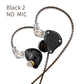 Auriculares KZ ZS10 Pro Gold 4BA+1DD híbridos con 10 controladores, graves HIFI, monitor intrauditivo, cancelación de ruido y diadema metálica