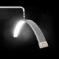 FOSOTO EU US Overseas Warehouse Gold Led Half Moon Light for Lashes Video Ring Lash Lamp for Facial Salon Photography Beauty Bed