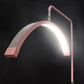 FOSOTO EU US Overseas Warehouse Gold Led Half Moon Light for Lashes Video Ring Lash Lamp for Facial Salon Photography Beauty Bed