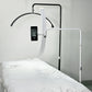 FOSOTO EU US Overseas Warehouse Gold Led Half Moon Light for Lashes Video Ring Lash Lamp for Facial Salon Photography Beauty Bed