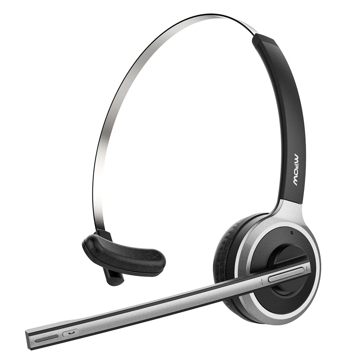 1/2 Pack Auriculares Mpow M5 Bluetooth V5.0 inalámbricos para camioneros, con micrófono y llamadas manos libres, para centros de atención telefónica y oficinas