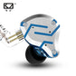 Auriculares KZ ZS10 Pro Gold 4BA+1DD híbridos con 10 controladores, graves HIFI, monitor intrauditivo, cancelación de ruido y diadema metálica