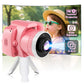 Kids Digital Camera With Projector 1080P HD Video Camcorder Toy 24 Inch IPS Screen Drop Resistant 32GB Card USB C Rechargeable