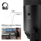 Micrófono USB FIFINE para portátiles y ordenadores para grabación, streaming, locuciones y podcasting de audio y vídeo K670