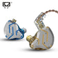 Auriculares KZ ZS10 Pro Gold 4BA+1DD híbridos con 10 controladores, graves HIFI, monitor intrauditivo, cancelación de ruido y diadema metálica