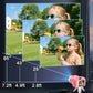 Kids Digital Camera With Projector 1080P HD Video Camcorder Toy 24 Inch IPS Screen Drop Resistant 32GB Card USB C Rechargeable