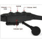 Gafas de sol con auriculares inalámbricos y micrófono, gafas inteligentes con altavoces estéreo, gafas de sol deportivas con auriculares para conducir y montar en bicicleta