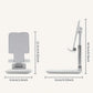 1Pc desktop Lazy Mobile Phone Holder Can Be Freely Retractable and Adjusted, Portable Folding Storage Does Not Occupy an Area, the Lifting Rod Is Smoothly Locked and Does Not Slip, universal for Tablets and Mobile Phones