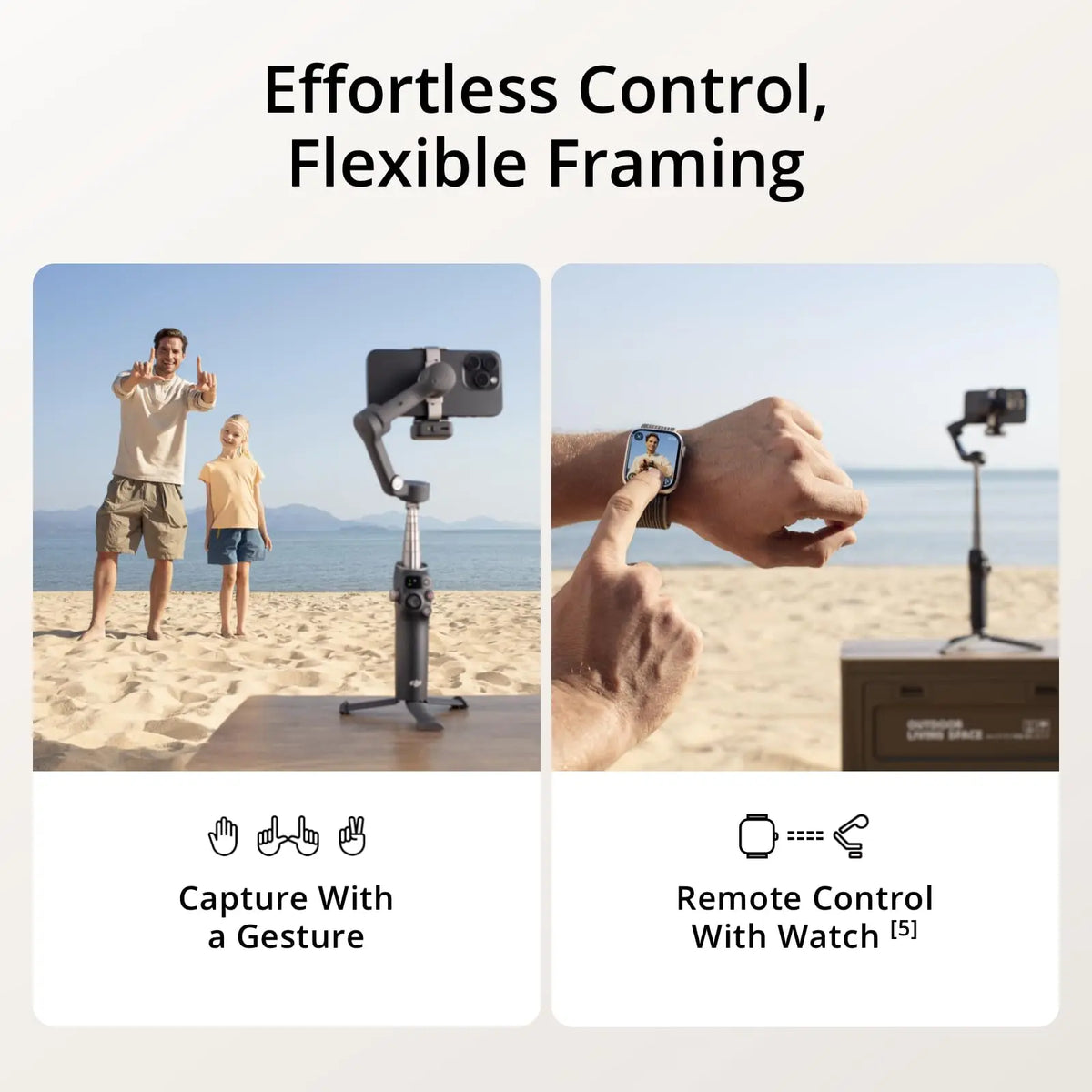 DJI Osmo Mobile 7P Estabilizador Gimbal Gimbal para Teléfono de 3 Ejes con Vara de Extensión y Trípode Integrados Seguimiento Nativo Iluminación Lanzamiento Rápido Edición con Un Toque 10 Horas de Uso Carga del Teléfono