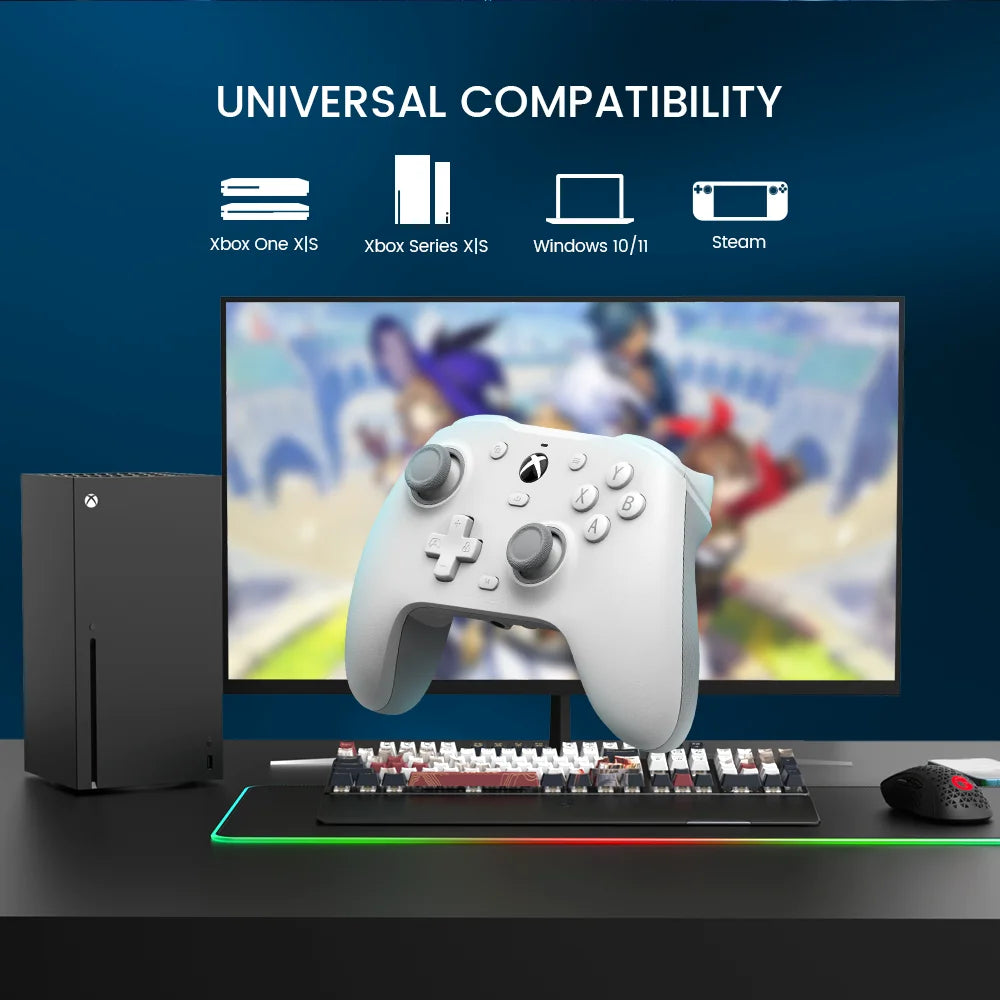 Mando gaming GameSir G7 HE con efecto Hall para Xbox Series X, Xbox Series S, Xbox One, Steam y PC con Windows