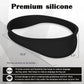 Plantilla de silicona curva para el contorno del cuello y guía de corte de cabello para peinados caseros, herramienta de perfilado y corte de cabello