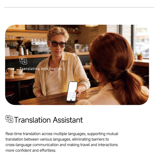 Nuevas gafas inteligentes con IA MT5 Ultra, con traducción en tiempo real, cámara de 800 píxeles para fotos y vídeo, dispositivo inteligente ponible