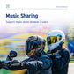 Lexin B4Fm-X Motorcycle Intercom & Helmet Headset 10 Riders 2000m Bluetooth Music Sharing Fast Charging Motorcycle Intercom