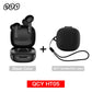 Auricular inalámbrico QCY HT05 MeloBuds ANC con cancelación de ruido de 40 dB, Bluetooth 5.2, 6 micrófonos, ENC, llamadas HD, modo transparencia