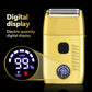 Portable Mini Electric Shaver for Men – Floating 2-Blade Net & LED Power Display, USB Fast Charging Beard Trimmer for Travel & Daily Grooming