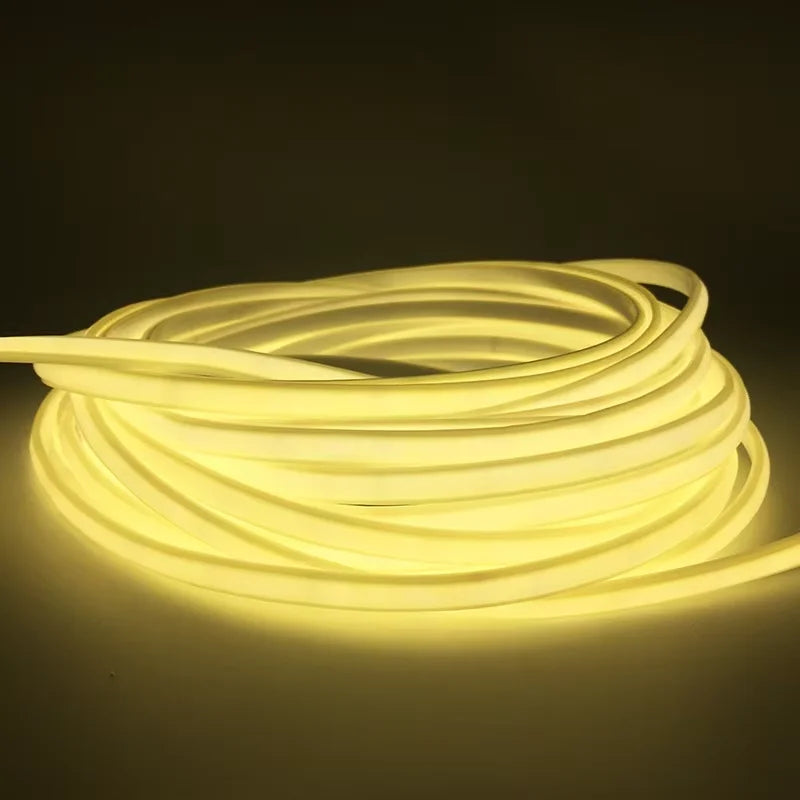 220V COB Led Strip Light 288 Leds/M Super Bright Flexible Tape EU Power Plug Waterproof 1-10M for Outdoor Home Lighting Decor