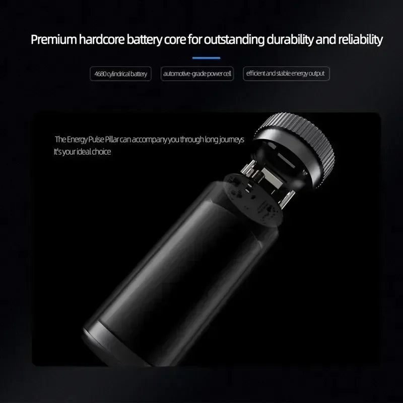 Super Fast Charging Mobile Power Bank Battery Removable/Replacement Kit for 4680 Battery 5V 9V 12V Output