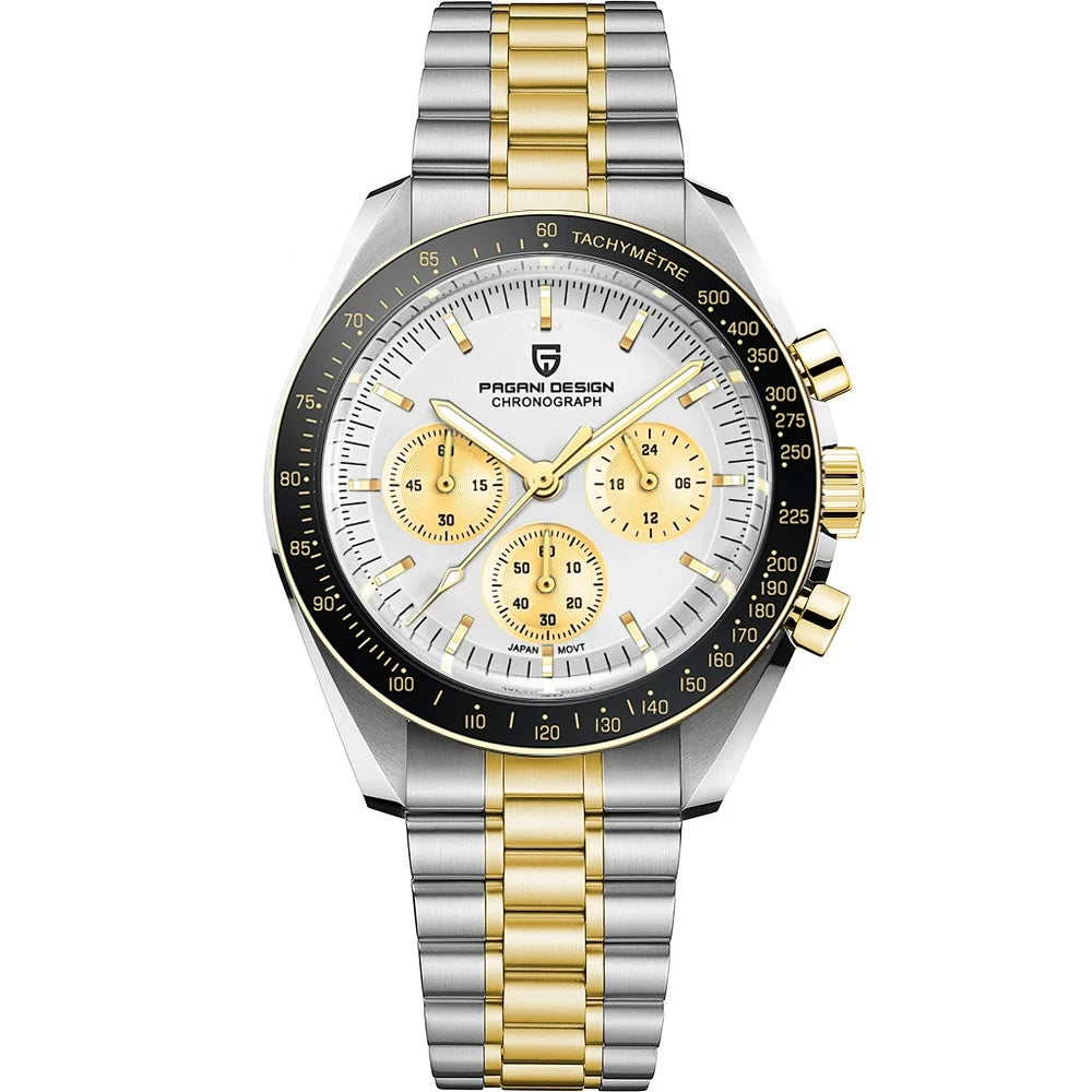 Nuevo reloj clásico para hombre 2026 PAGANI DESIGN Reloj de cuarzo de lujo para hombre Automático Fecha Velocidad Deporte Cronógrafo Cristal de zafiro AR Reloj de pulsera para hombre Envío local UE