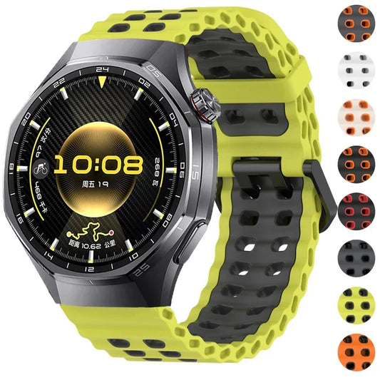 Correa de 22 mm para Huawei GT 6 Pro GT6 GT5 GT5 Pro GT4 GT3 2 2e 46 mm, correa deportiva transpirable para Huawei Watch 5 4 3