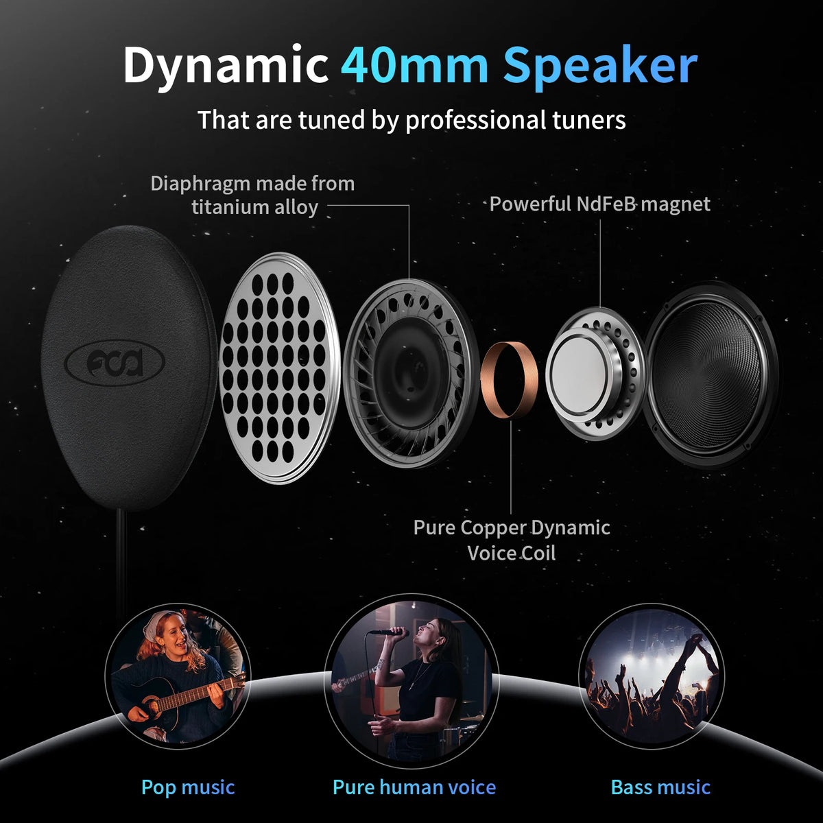 Fodsports M1-S Plus Casco de Motocicleta Intercom Bluetooth Auriculares,Interfono de Moto,8 Pilotos 2000M,Radio FM,Compartir Música.