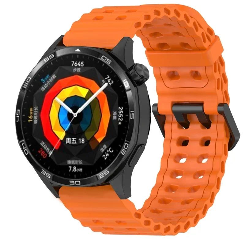 22mm Strap For Huawei GT 6 Pro GT6 GT5 GT5Pro GT4 GT3 2 2e 46mm Breathable Sports Band For Huawei Watch 5 4 3 Bracelet