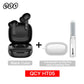 Auricular inalámbrico QCY HT05 MeloBuds ANC con cancelación de ruido de 40 dB, Bluetooth 5.2, 6 micrófonos, ENC, llamadas HD, modo transparencia