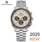 2026 Nuevo Reloj para Hombre PAGANI DESIGN Moon V6 Reloj de Cuarzo de Lujo para Hombre Cronógrafo VK63 Regalo para Hombre Cristal Zafiro Antirreflejante Luminoso