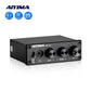 AIYIMA Audio A2 Mini Estéreo USB Decodificador DAC Amplificador de Auriculares Adaptador Conversor para Escritorio Altavoz Activo Alimentado