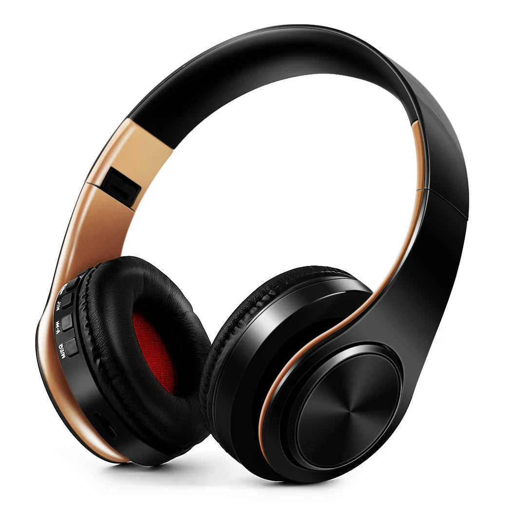 2026 Wireless Bluetooth Stereo Headset Upgrading Sports Overhead Earphone with Mic for Smart Phone TV PC Tablet - Music