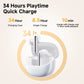 QCY MeloBuds Pro ANC Bluetooth 5.3 Earphones Wireless 46dB Hybrid ANC Hi-Res LDAC Earbuds 6 Mic Headphones 34H In-Ear Detection