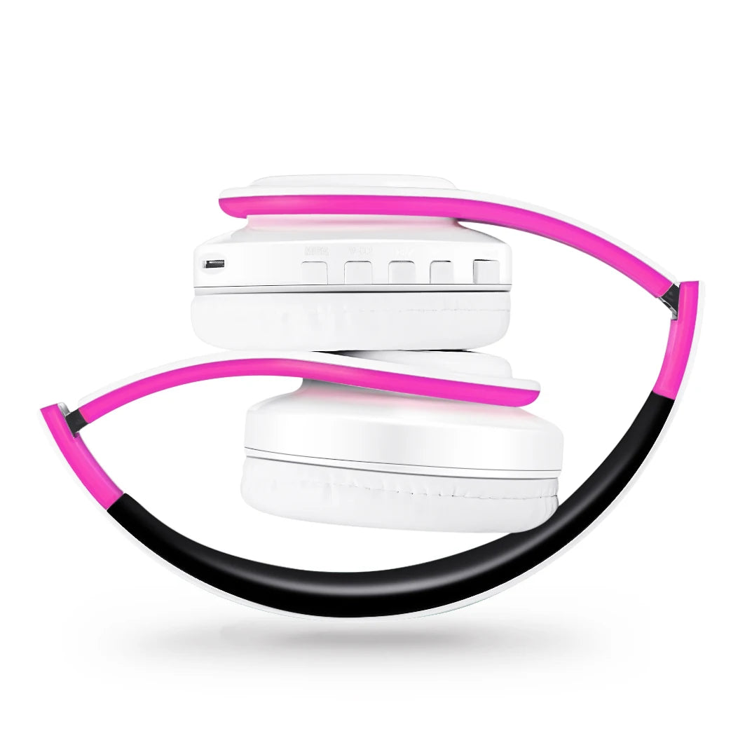 2026 Wireless Bluetooth Stereo Headset Upgrading Sports Overhead Earphone with Mic for Smart Phone TV PC Tablet - Music