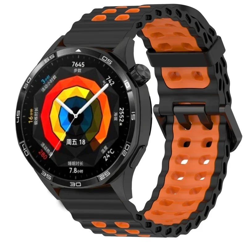 22mm Strap For Huawei GT 6 Pro GT6 GT5 GT5Pro GT4 GT3 2 2e 46mm Breathable Sports Band For Huawei Watch 5 4 3 Bracelet