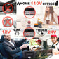 100W Electric Heating Lunch Box 1.5L, 304 Stainless Steel Portable Food Warmer Heater with Insulated Carry Bag, Spoon & Fork, Dual Use for Car 12V / Home 110V Office Travel Meal Container