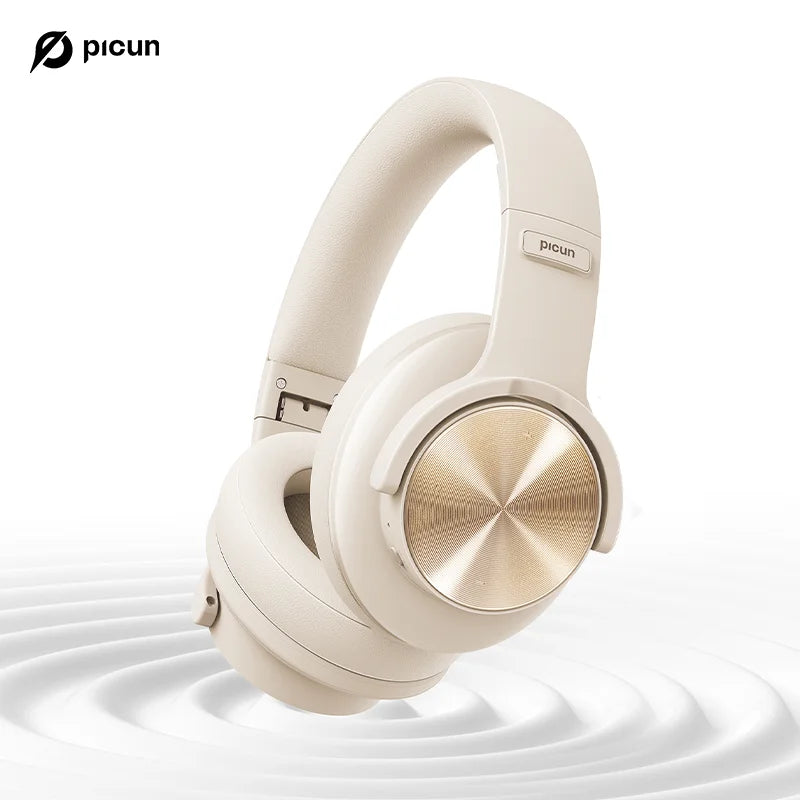 Auriculares Bluetooth Picun B8, 120 horas de reproducción, auriculares inalámbricos Bluetooth, 3 modos de ecualización, baja latencia, llamadas manos libres, auriculares circumaurales