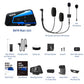 Lexin B4Fm-X Motorcycle Intercom & Helmet Headset 10 Riders 2000m Bluetooth Music Sharing Fast Charging Motorcycle Intercom