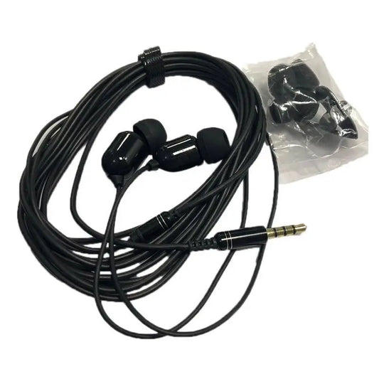 Universal 3.5mm Wired Earphone With Mic 3 Meters Long Stereo Bass Earbuds Stereo Bass Sport Headphones For Huawei For Xiaomi