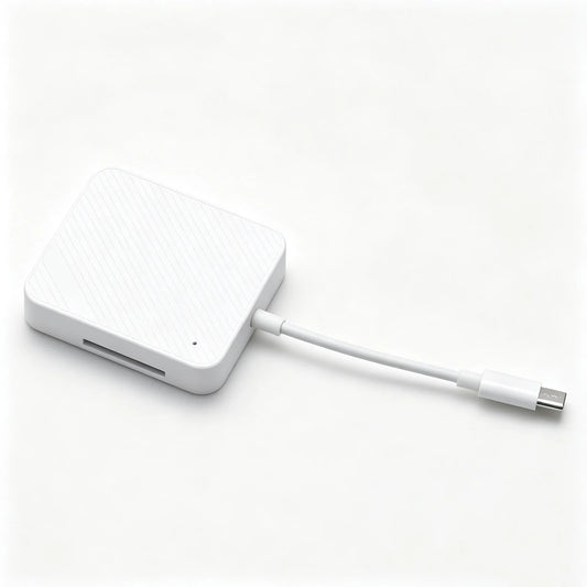 Adaptador lector de tarjetas de memoria 4 en 1 Tipo C USB-C Smart Media OTG Lector de tarjetas M2 SD SM XD para accesorios de teléfono móvil Android