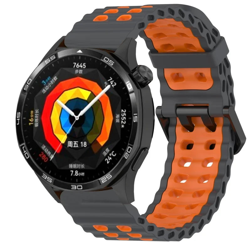 22mm Strap For Huawei GT 6 Pro GT6 GT5 GT5Pro GT4 GT3 2 2e 46mm Breathable Sports Band For Huawei Watch 5 4 3 Bracelet