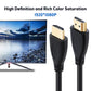 Cable compatible con HDMI 2.1 4K 60 Hz 4K 120 Hz 240 Hz 48 Gbps, cable de vídeo de ultra alta definición, 1 m, 5 m, 13 m, 12 m, para TV BOX