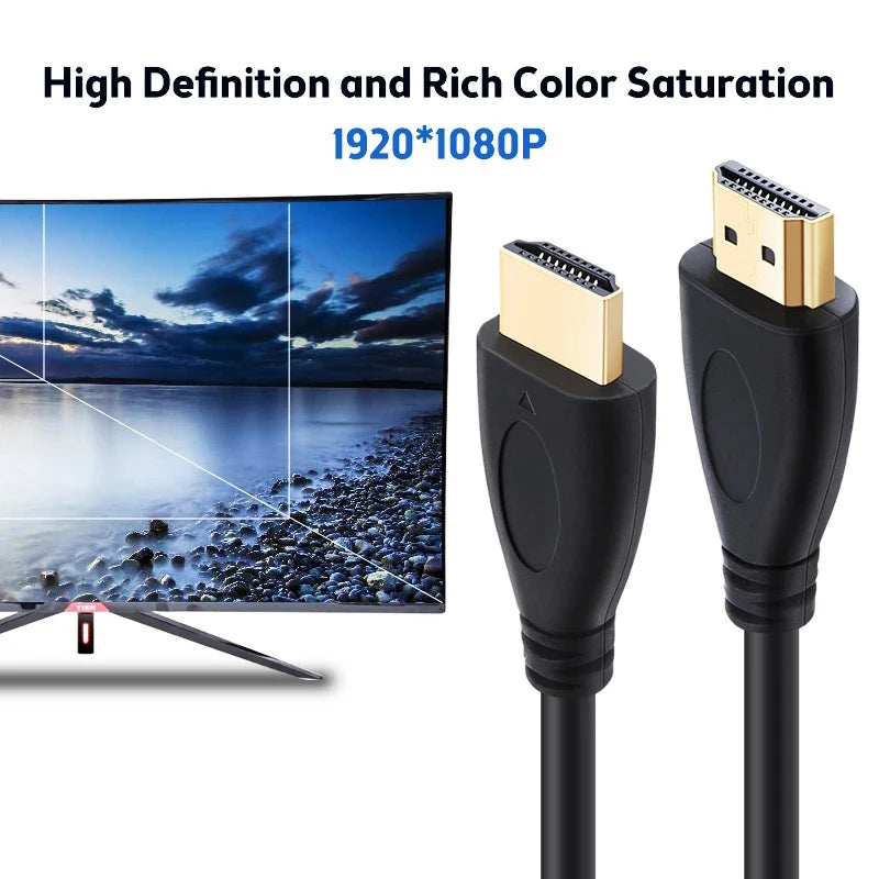 Cable compatible con HDMI 2.1 4K 60 Hz 4K 120 Hz 240 Hz 48 Gbps, cable de vídeo de ultra alta definición, 1 m, 5 m, 13 m, 12 m, para TV BOX