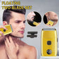 Portable Mini Electric Shaver for Men – Floating 2-Blade Net & LED Power Display, USB Fast Charging Beard Trimmer for Travel & Daily Grooming